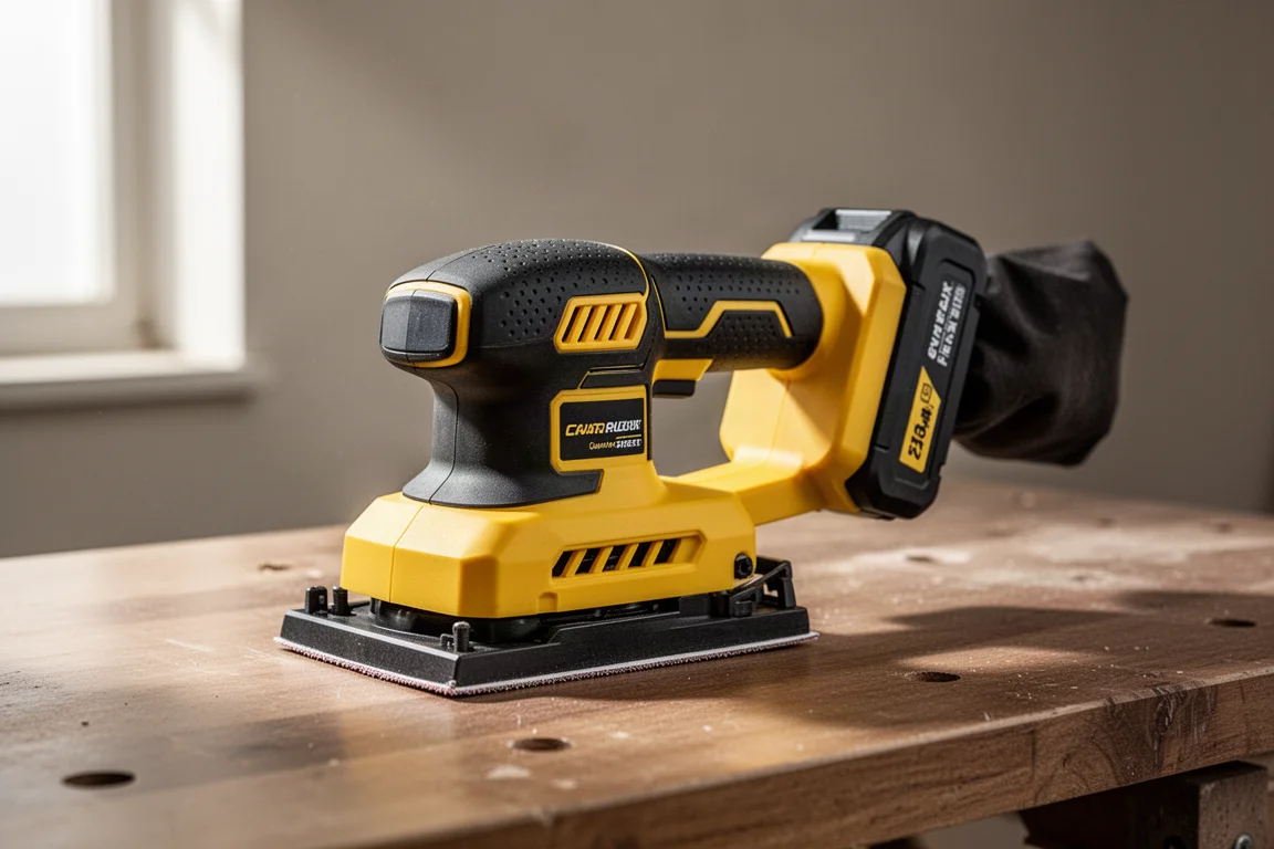Análisis de la DeWalt DCW200, lijadora de cuarto de hoja sin escobillas: lijar sin cables imagen de portada