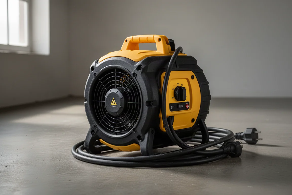 DeWalt DXAM2260 Air Mover im Test: Ein leiser und effizienter Weg, große Luftmengen zu bewegen Titelbild