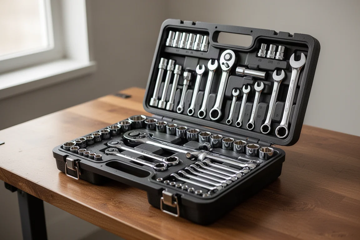 DeWalt Polished Chrome Mechanics Tool Set product image