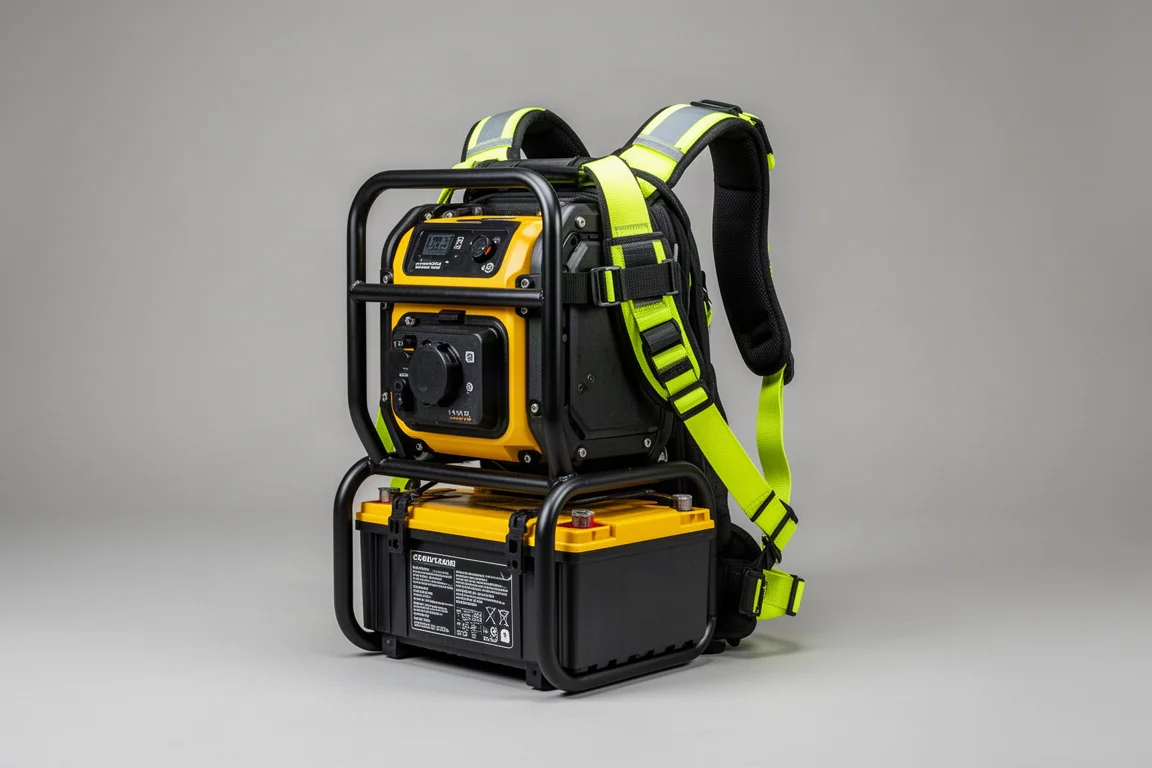 DeWalt PowerShift Backpack Vibrator DCPS310 product image