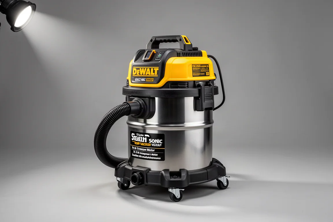 DeWalt Stealth Sonic Quiet Vacuum product image