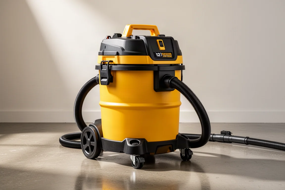 DeWalt Stealth Sonic 12-Gallon Wet Dry Vacuum product image
