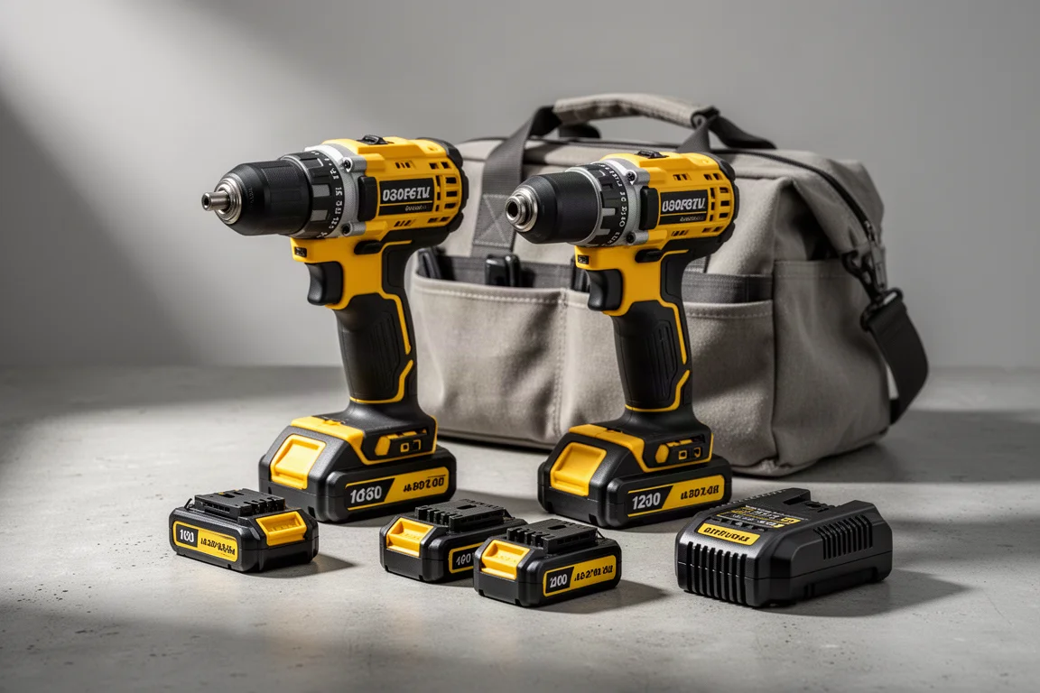 DeWalt XR 20V Hammer Drill Combo Kit product image