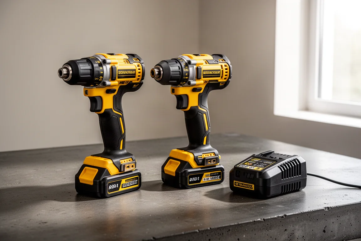 DeWalt XR Hammer Drill and Impact Driver Combo Kit product image