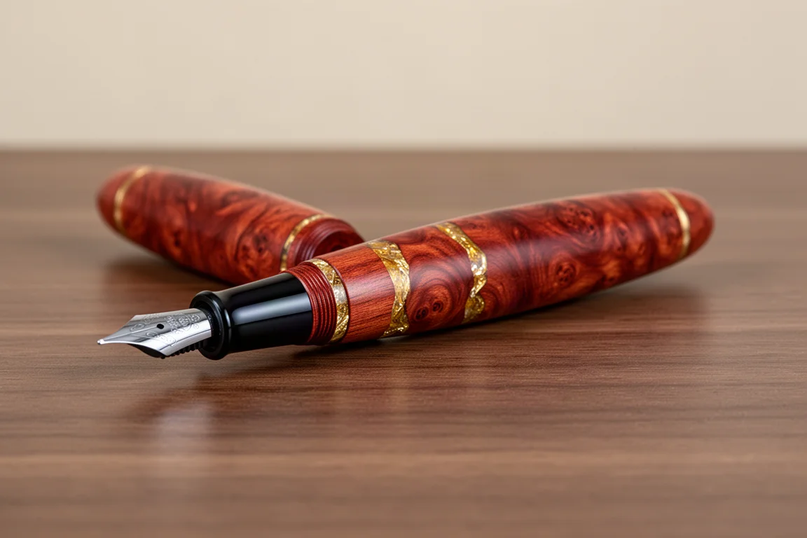 DH Reese Penworks Redwood Burl Gold Scale product image