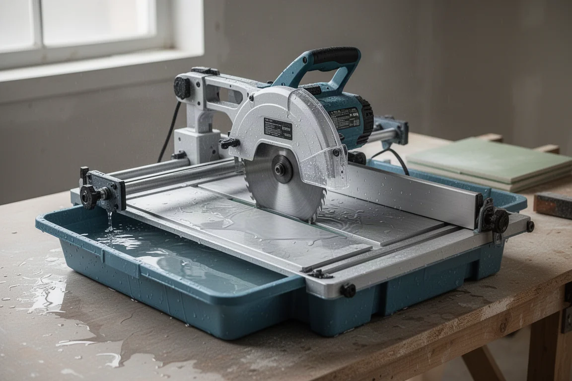 Diamondback Wet Tile Saw with Sliding Table product image