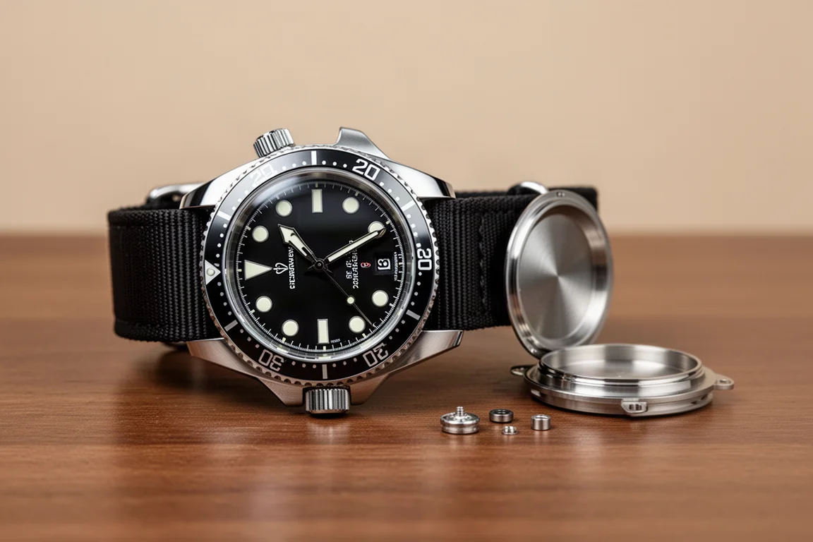 DIY Watch Club 42mm DRO Dive Watch Kit product image