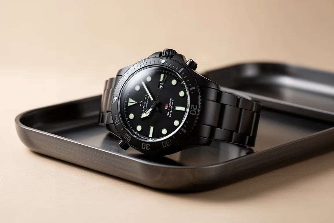 DIY Watch Club PVD Black NH35 Dive Watch Kit product image