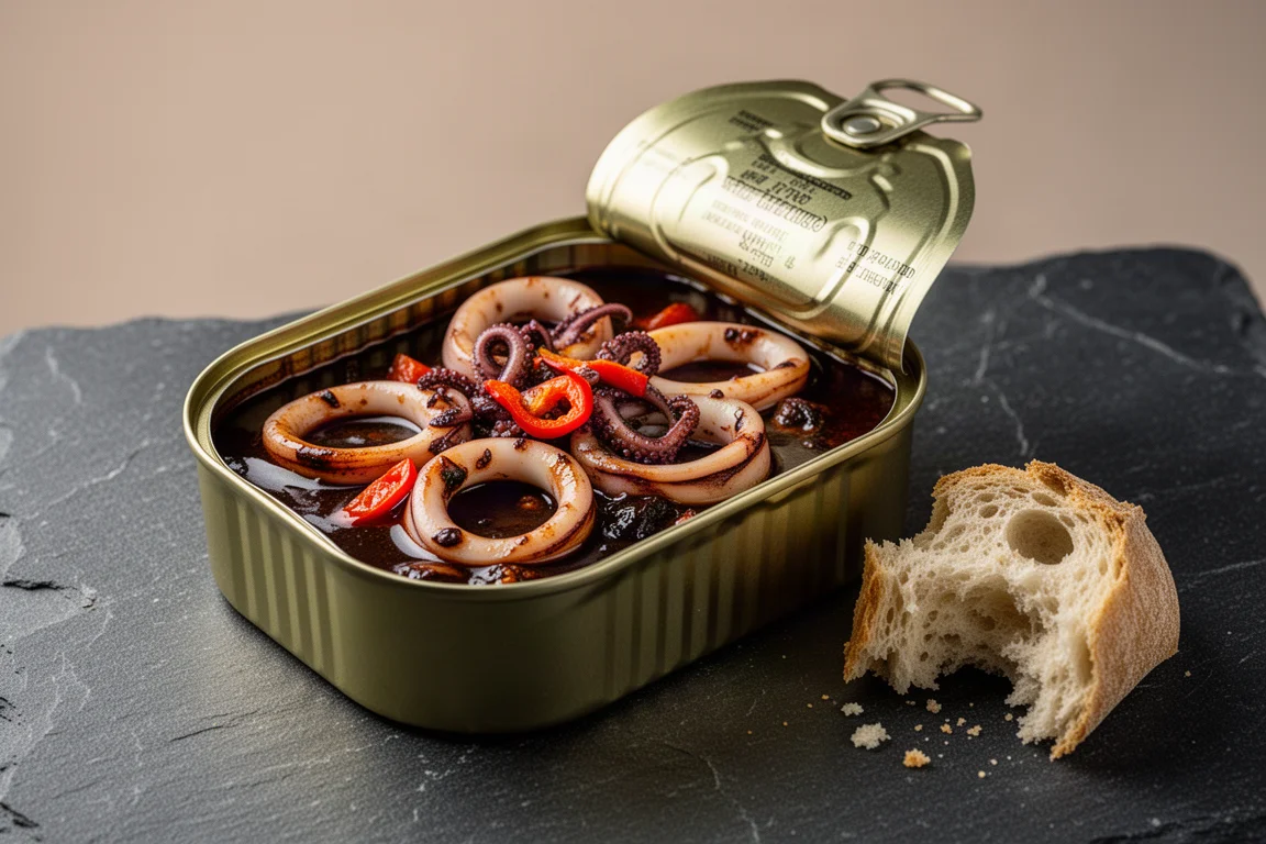 Don Reinaldo Stuffed Calamares in Ink Sauce product image