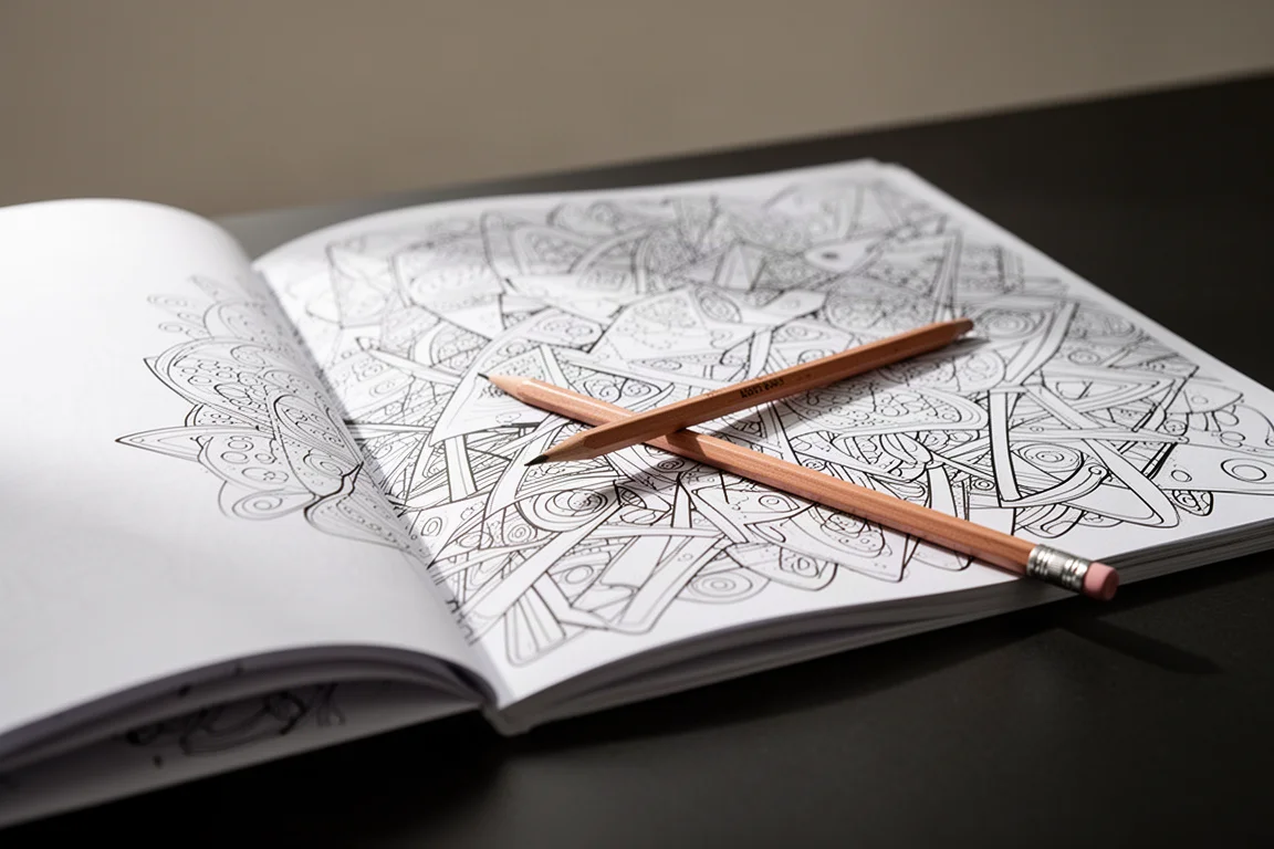 Doodle Chaos Coloring Book product image
