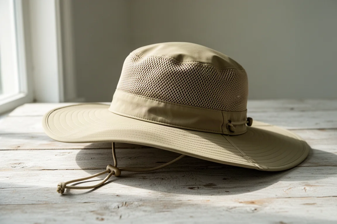 Dorfman Pacific Men's Mesh Safari Hat product image