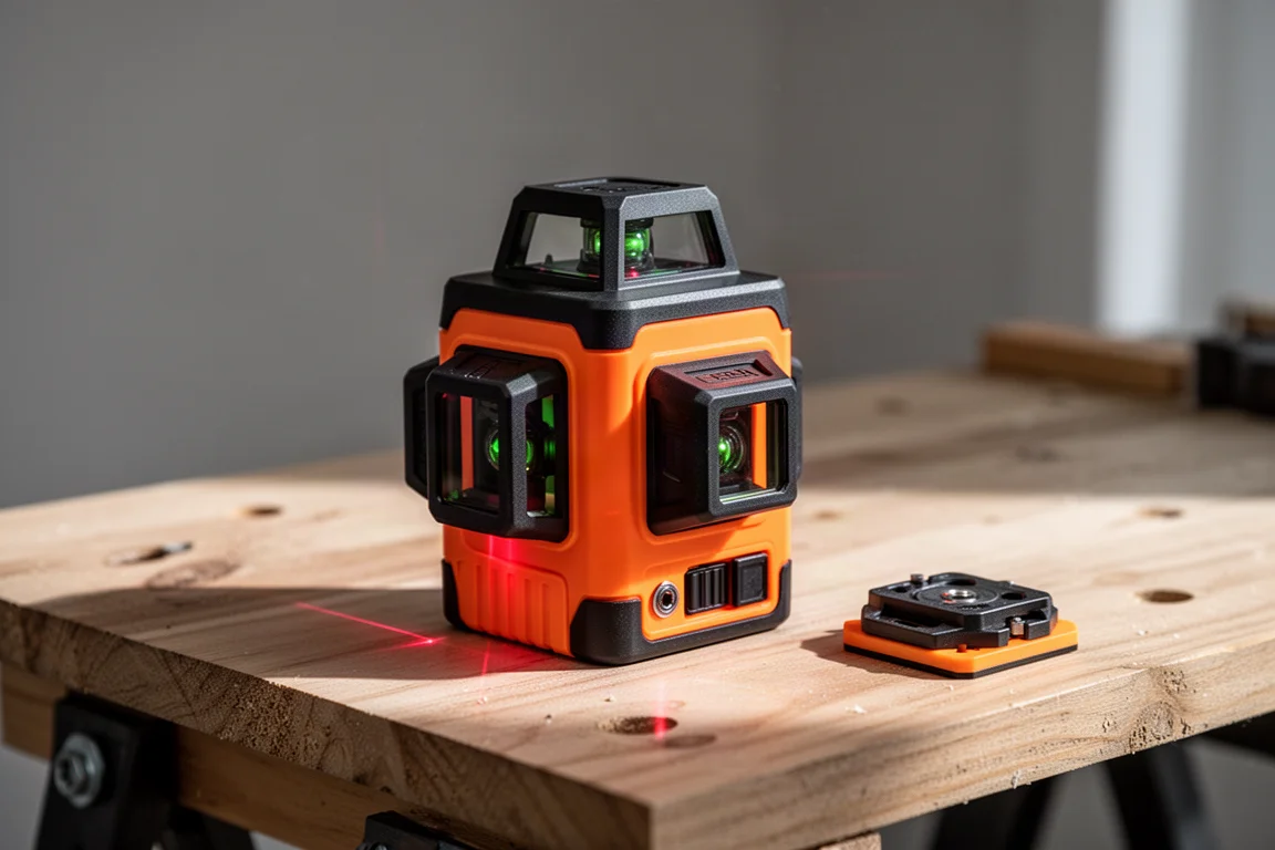 Recension av Dovo K4 360G laserutjämnare: En fyraplaners grön laser som klarar riktiga byggarbetsplatser omslagsbild