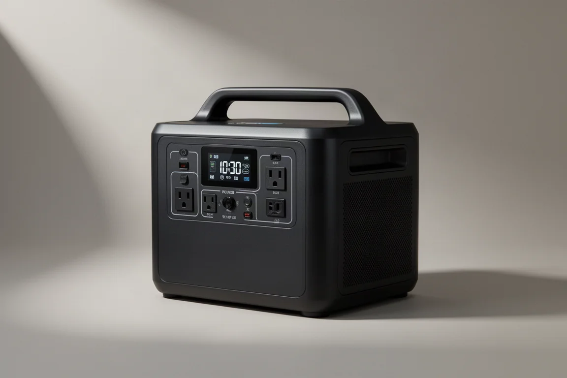 EcoFlow Delta Max 2000 portable power station shown at a three-quarter angle