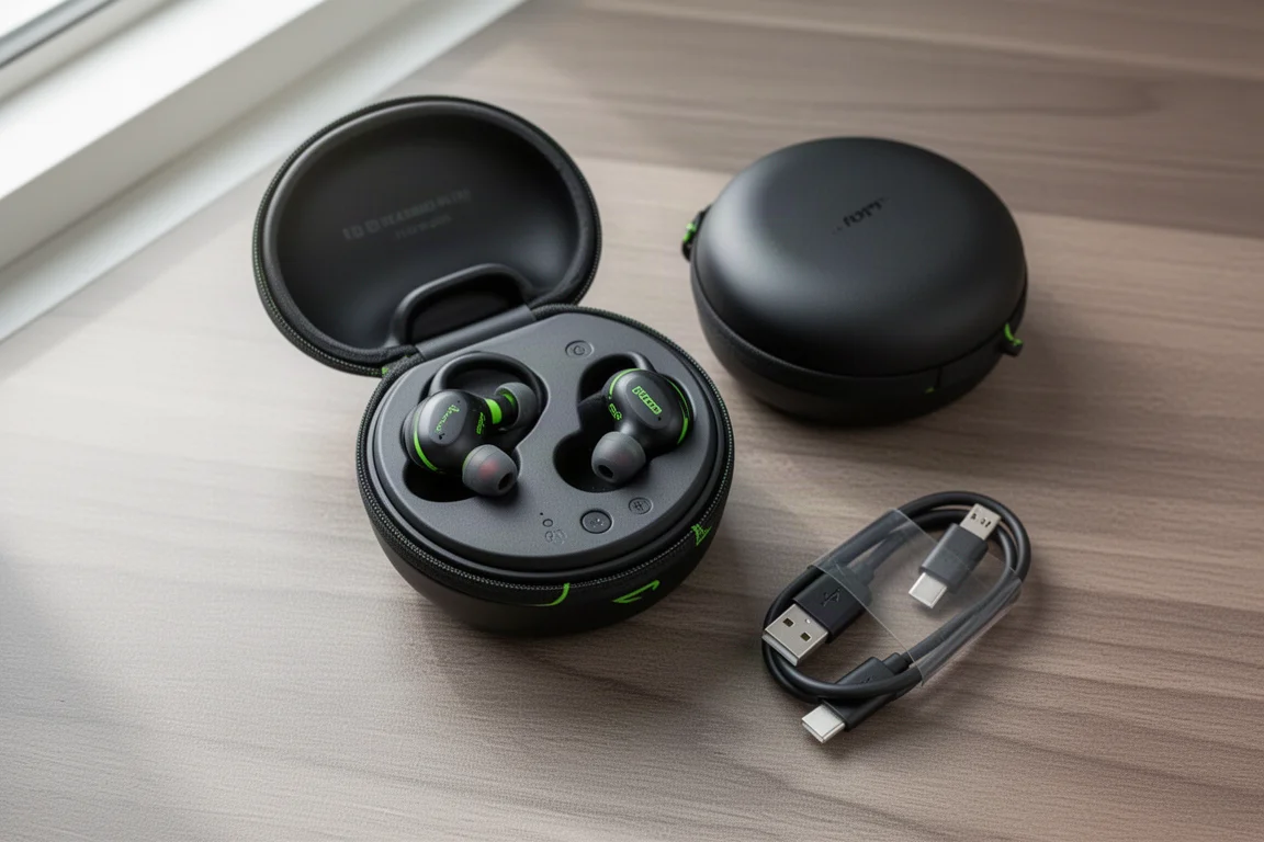 Elgen Ruckus Noise Isolating Bluetooth Earbuds product image