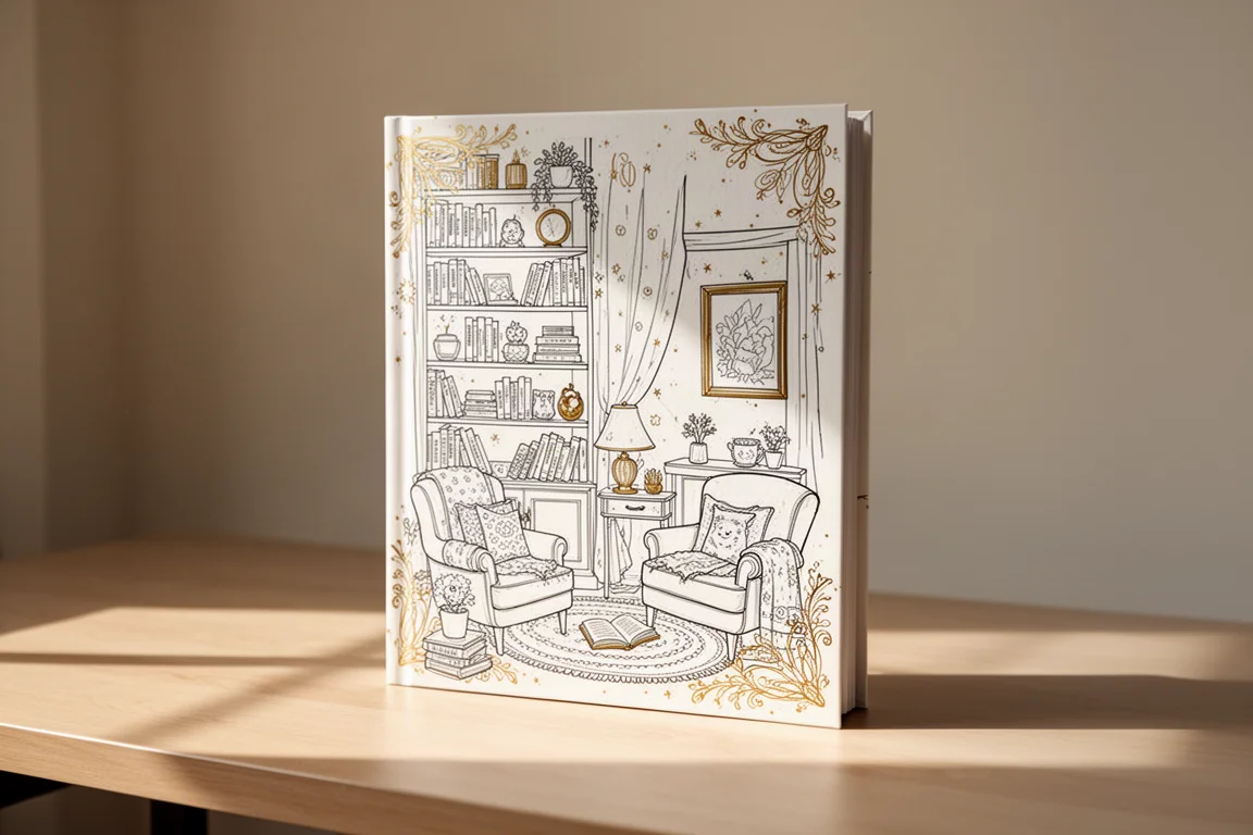 Elise Briana All Booked Up Coloring Book product image