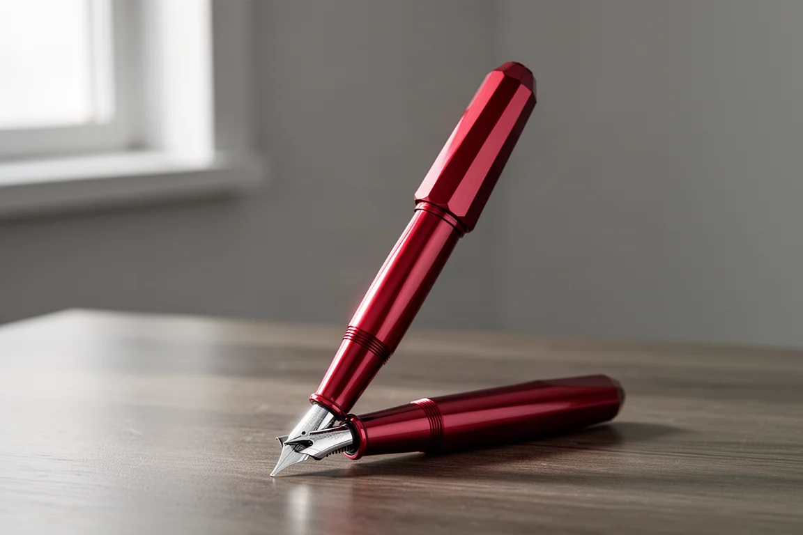 Ellington Scarlet Fountain Pen product image