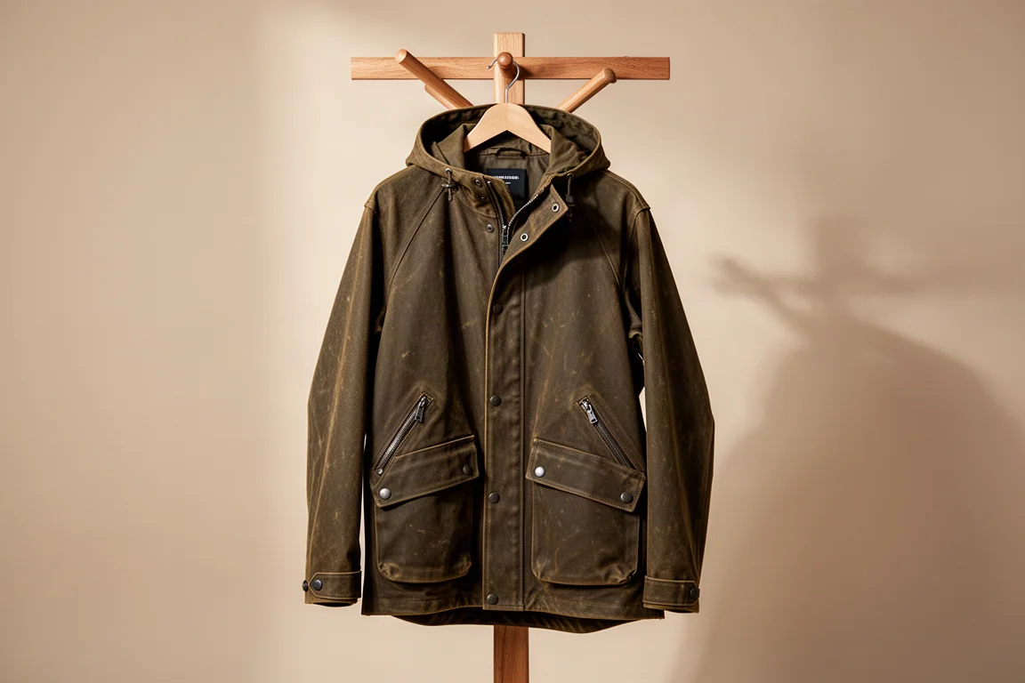 Empire Woolen Canvas Company Oilskin Jacket product image