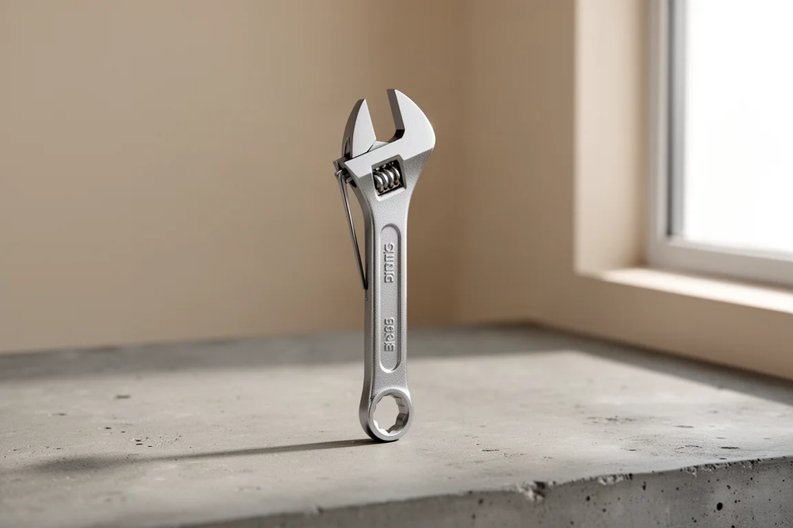 Engineer TWWM-08 Thin-Jaw Adjustable Wrench product image