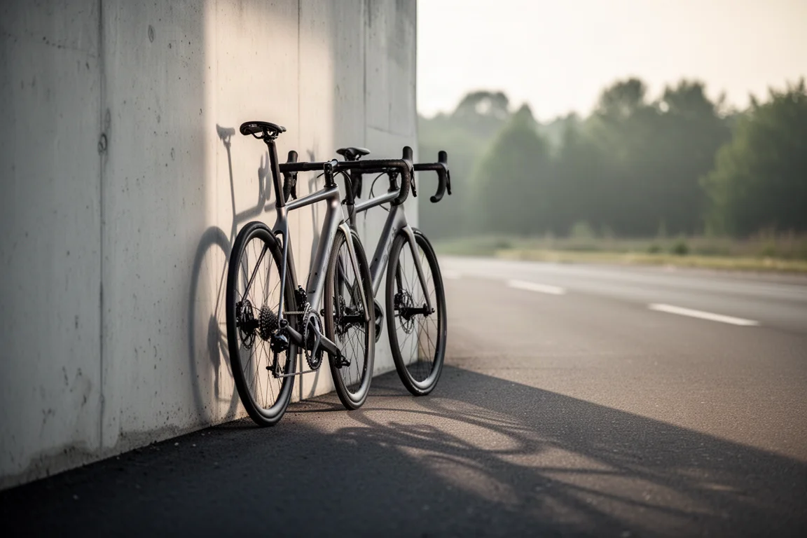 Profil aerodynamicznej ramy roweru szosowego z ukształtowaną rurą dolną i sztycą podsiodłową