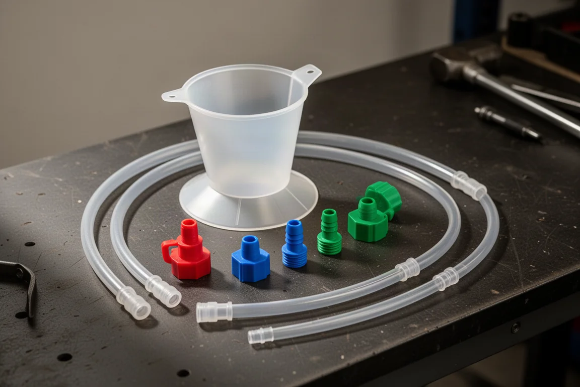 EP Auto Spill-Proof Radiator Coolant Filling Kit product image