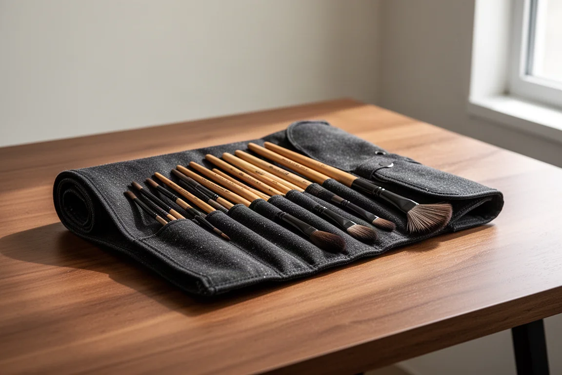 Etchr Watercolour Brush Roll Set product image