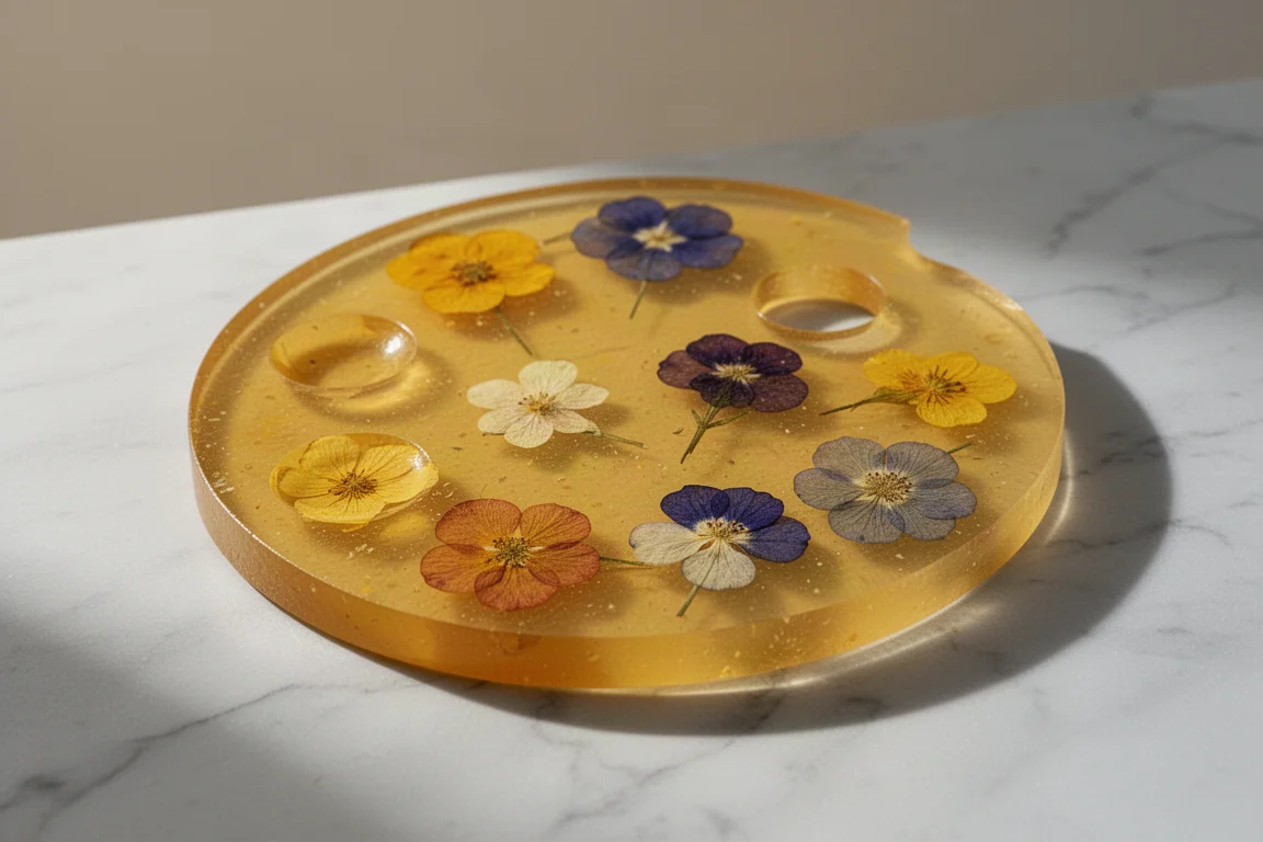 Ethereal Pressed Flower Paint Palette product image