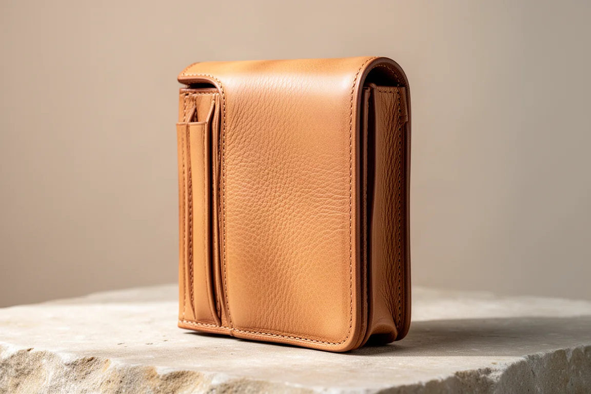 Euco Personalized Leather Pencil Case product image