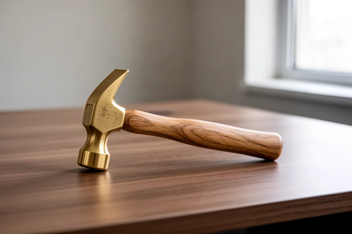 EuroTool Small Brass Hammer product image