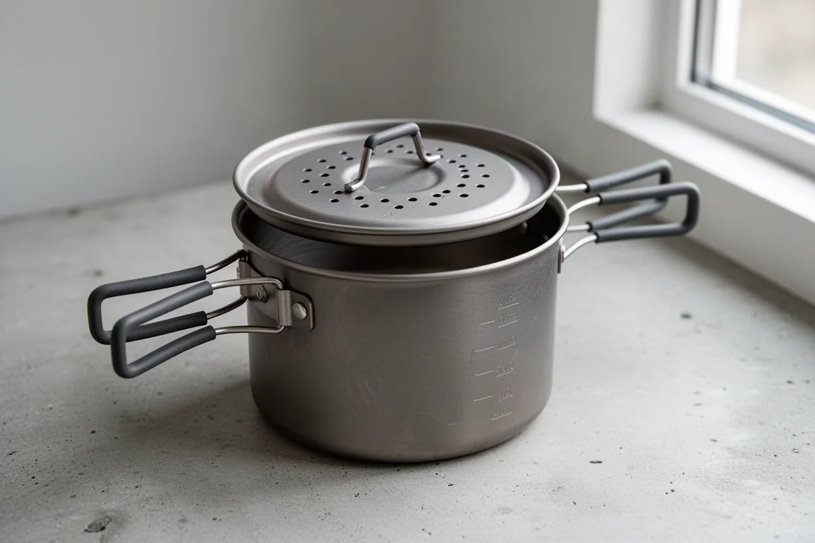 Evernew Ultralight Titanium Pasta Pot (Medium) product image