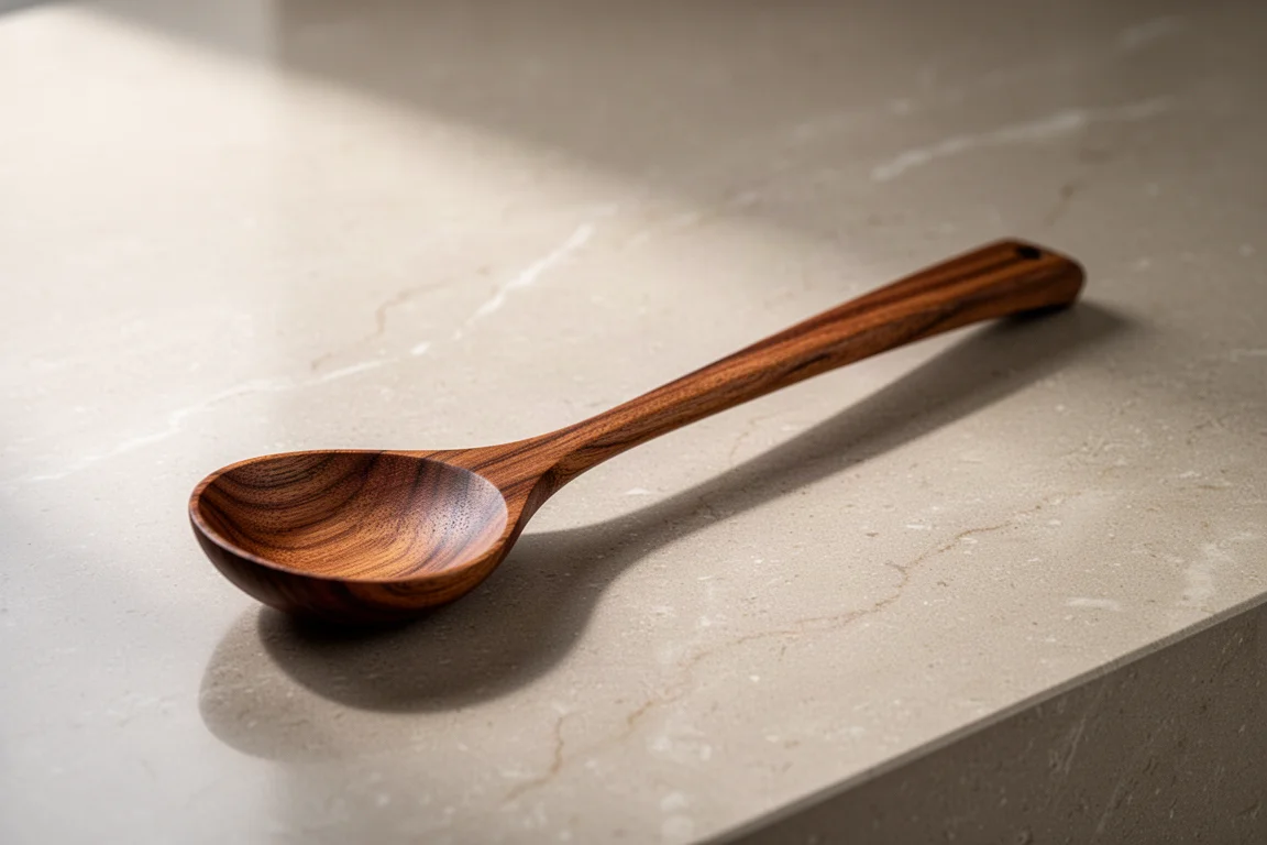 FAAY 13-1/2 inch Teak Cooking Spoon product image