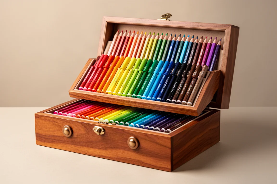 Faber-Castell Polychromos 120 Wooden Box Set product image