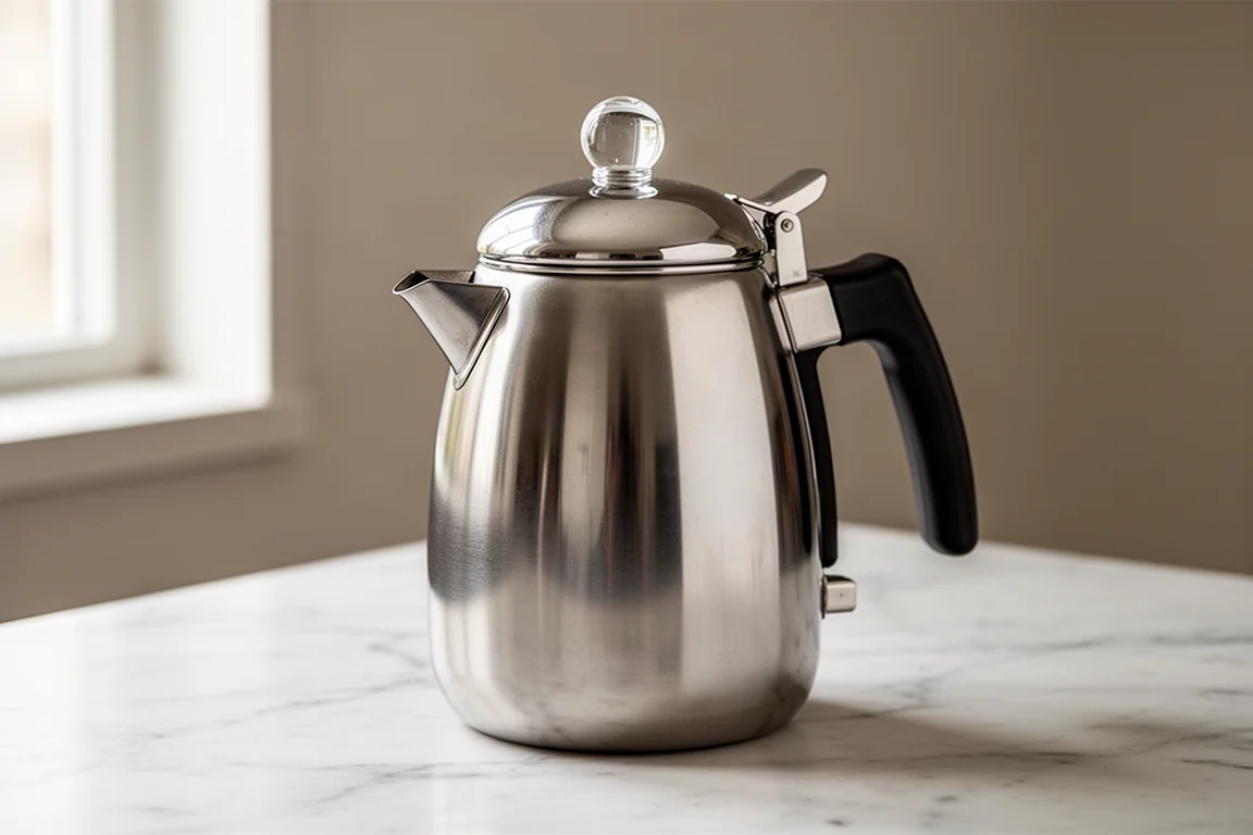 Farberware 8-Cup Classic Yosemite Stainless Steel Percolator product image