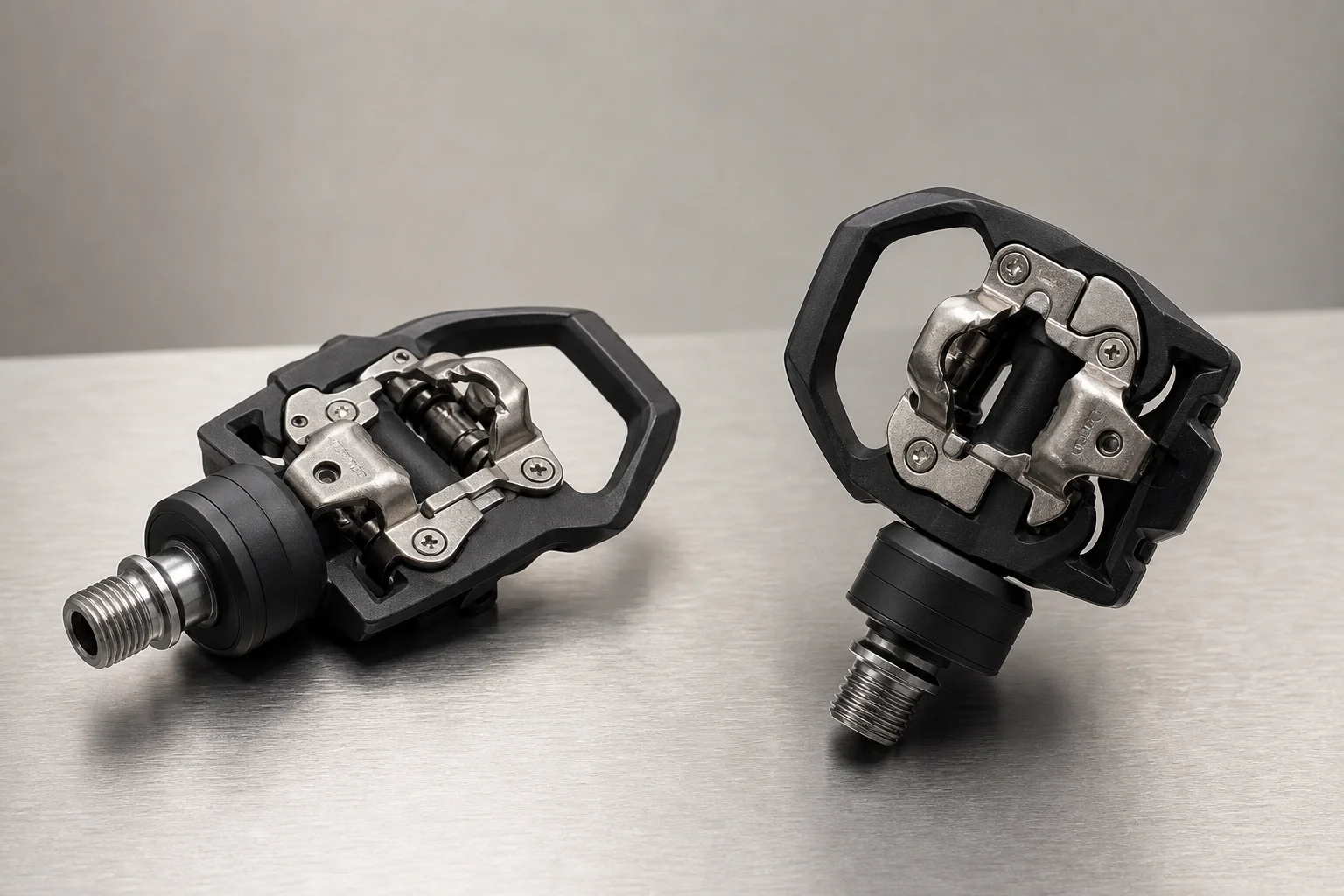 Five affordable power meter products displayed on concrete surface
