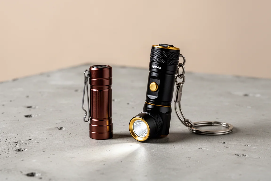 Fenix E02R vs E09R: due torce portachiavi compatte a confronto immagine di copertina
