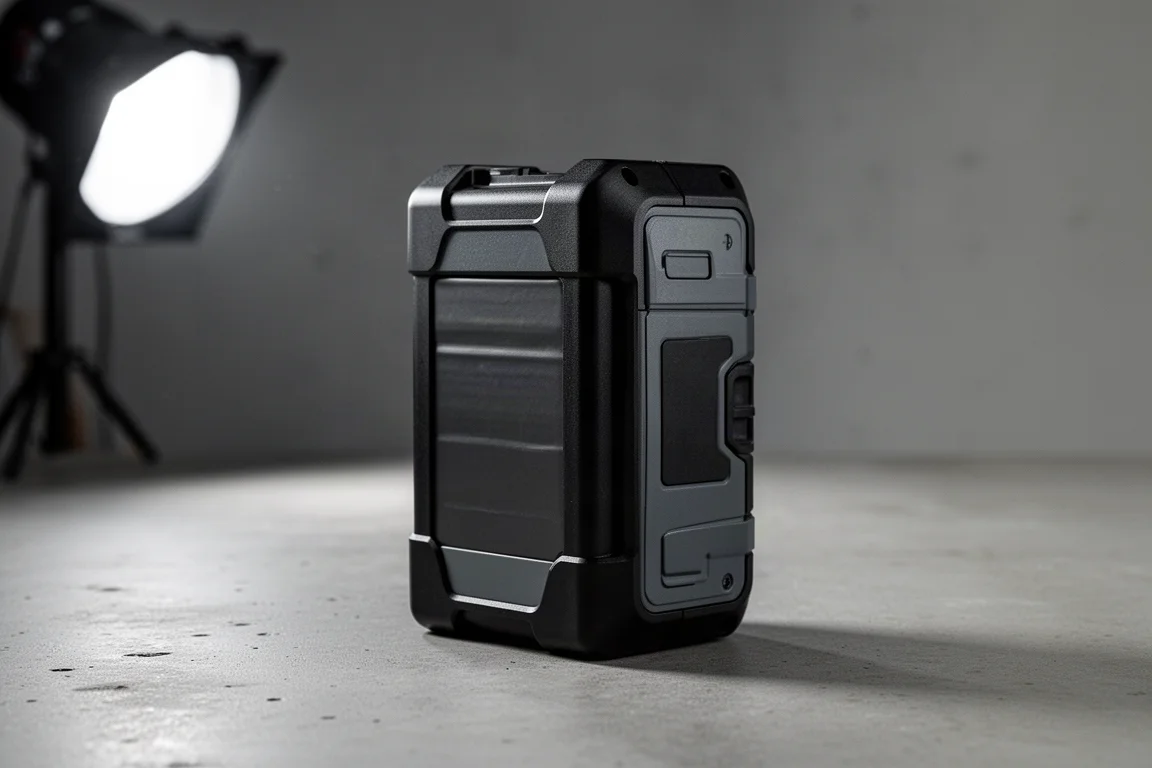 Pakiet akumulatorowy Flex 24V Stacked Lithium na matowej powierzchni betonowej
