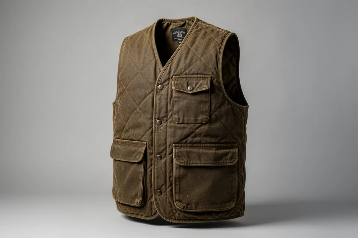 Flint and Tinder Quilted Wax Vest product image