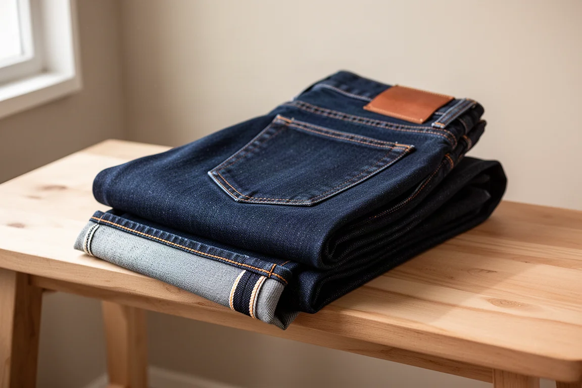 Flint and Tinder Japanese Selvedge Stretch Denim Jeans product image