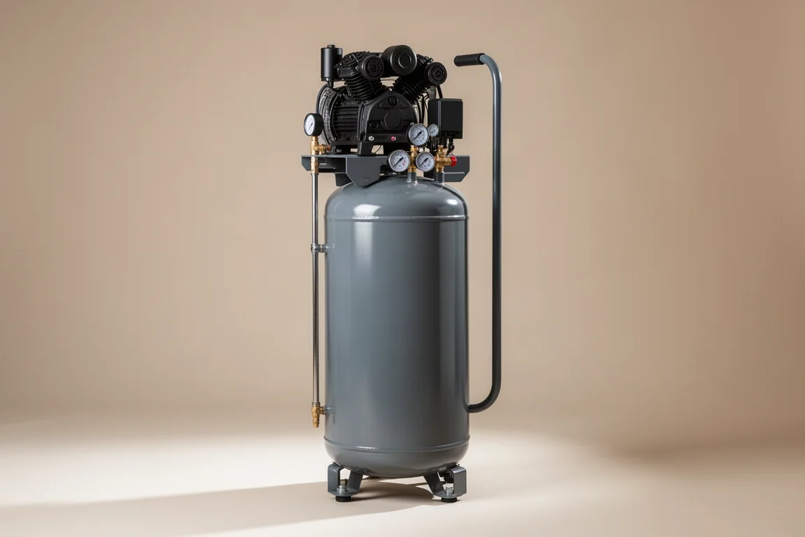Fortress 26 Gallon Ultra Quiet Vertical Shop Compressor product image