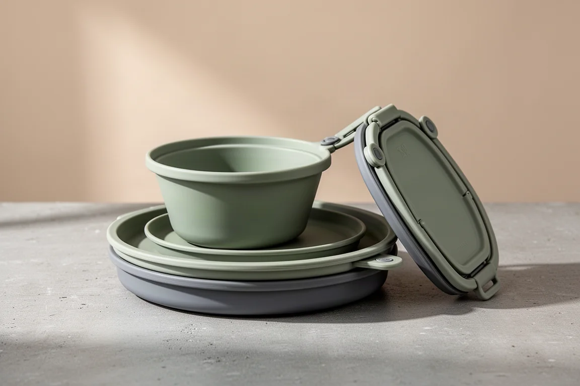 Fossil Foldable Bowl, Cup and Plate Set product image