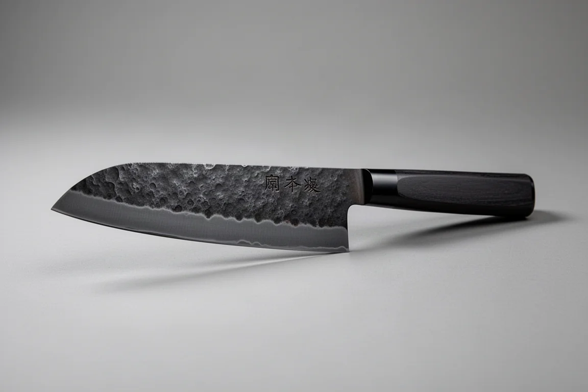 Fujimoto Kurochi Forged Santoku 165mm product image