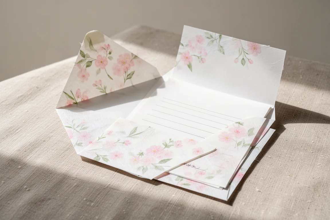 Furukawashiko Flowers Letter Sets product image