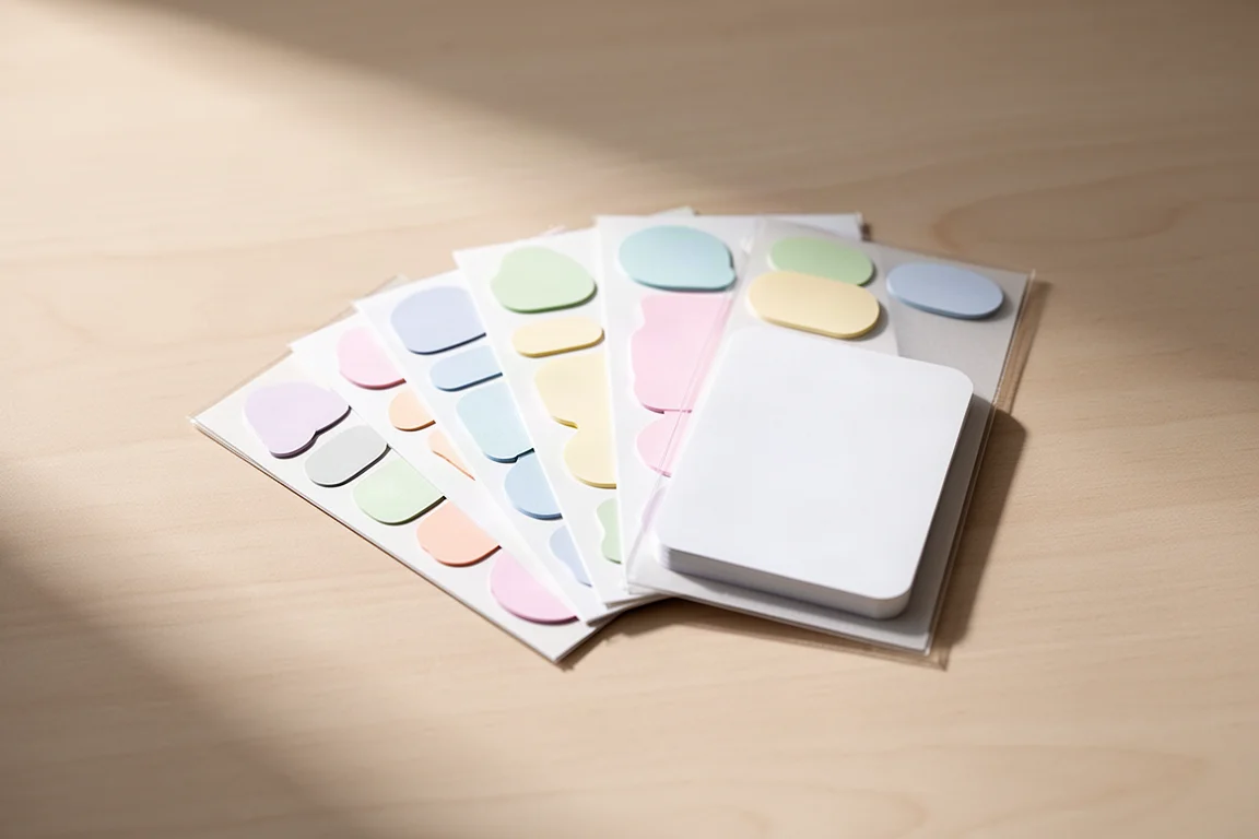 Furukawashiko Kimama Mini-Mini Message Sticky Notes product image
