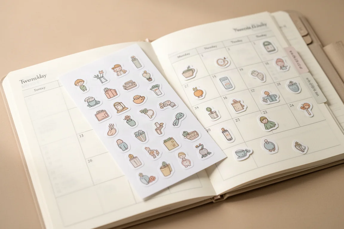 Furukawashiko Watashi Biyori Daily Stickers product image