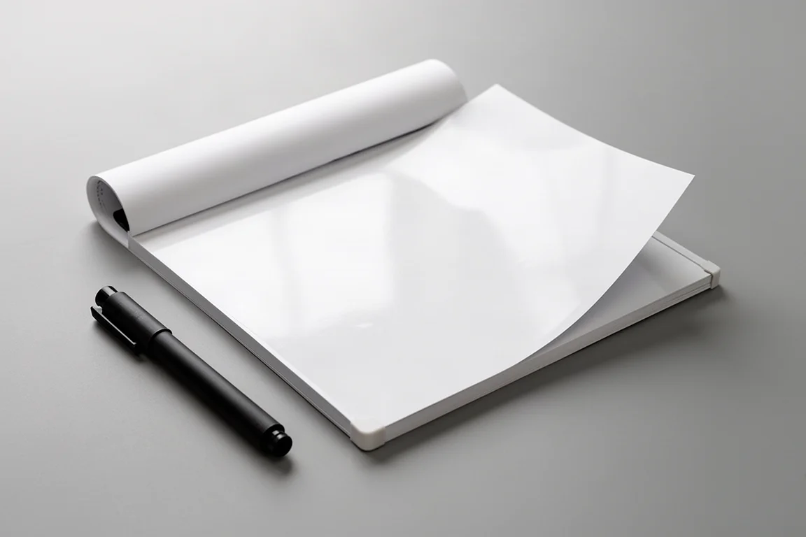 Gakken Write White Whiteboard Notebook product image