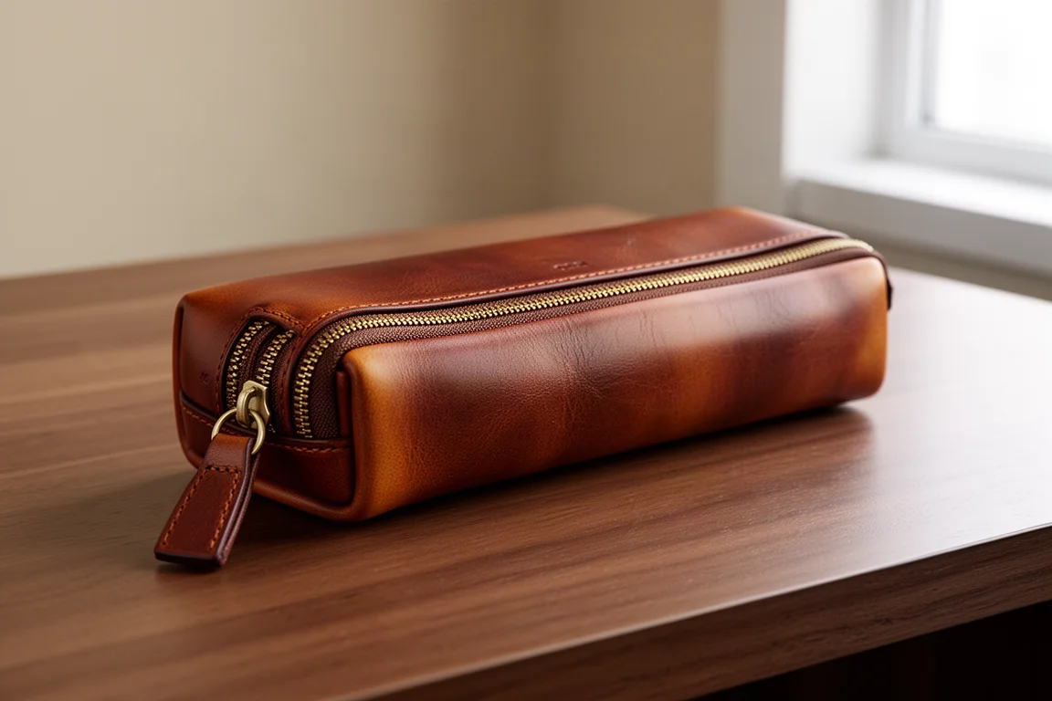 Galen Leather Legacy Zip Pen Case product image