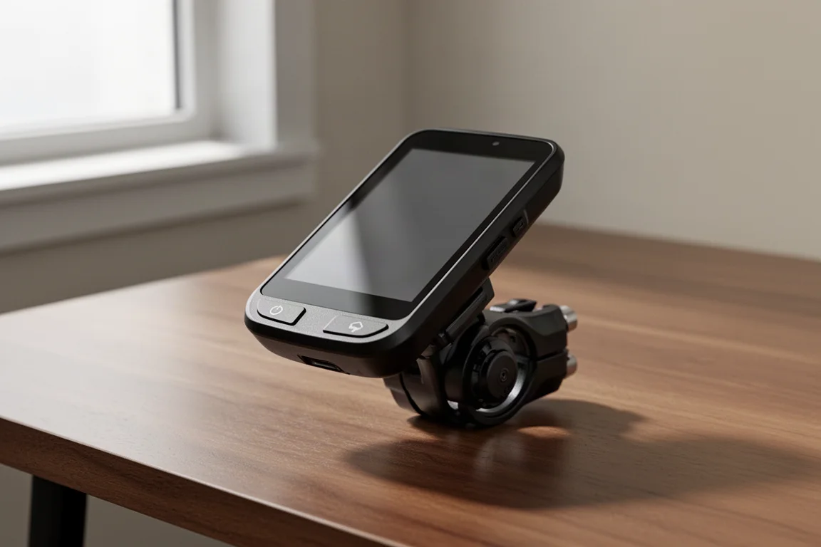 Garmin Edge 1060 單車碼錶安裝於車頭延伸支架上