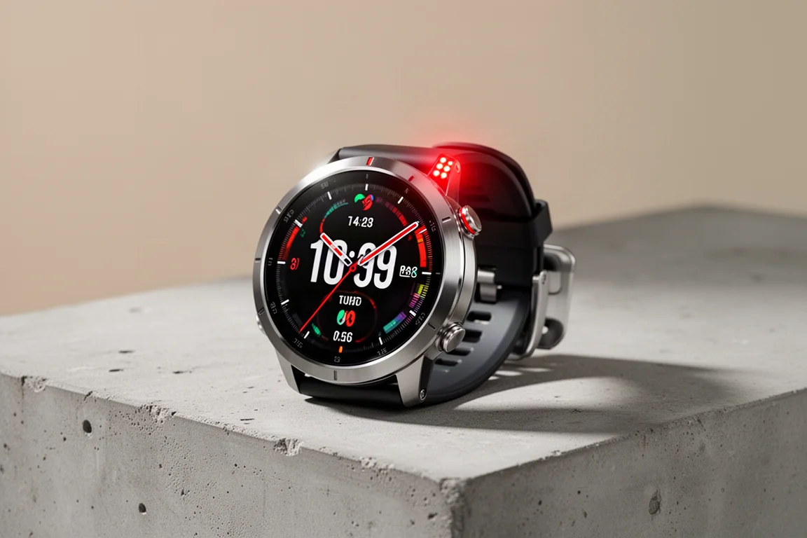 Garmin Epix Pro multisport GPS watch on a matte concrete surface