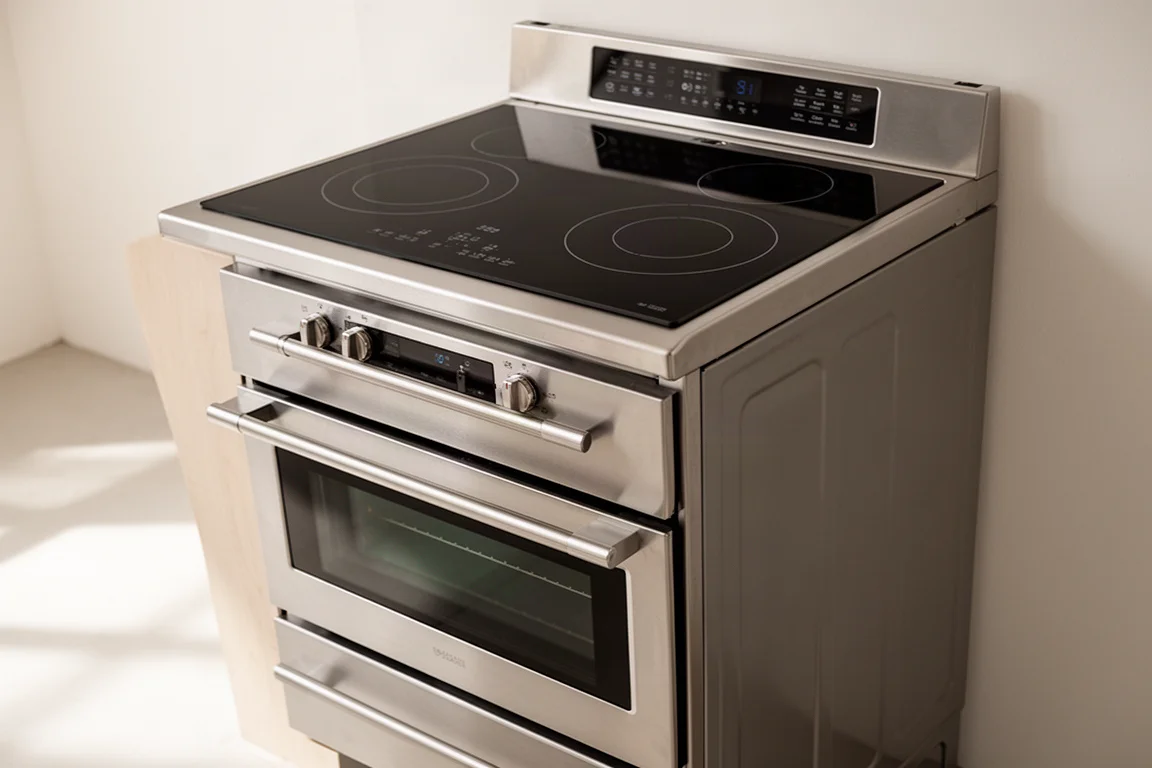 GE 5.3 Cubic Foot Air Fry Range product image