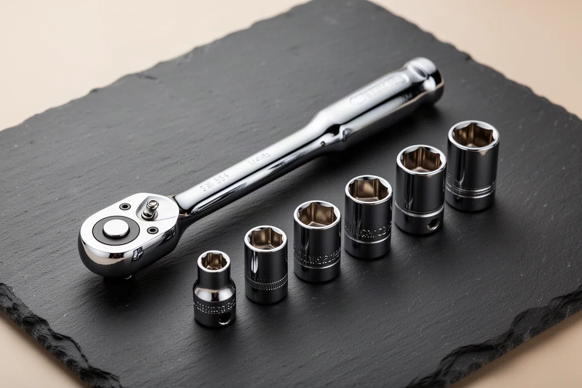 GearWrench 14-Piece 1/4-Inch Drive 120XP Ratchet and Socket Set product image