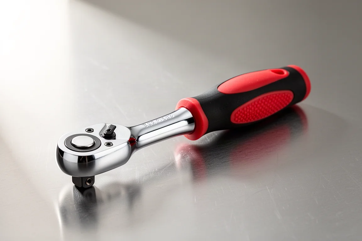 GearWrench 3/8 Drive 90-Tooth Dual Material Locking Flex Head Ratchet product image